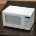 Panasonic White 0.7cu ft 1300w Counter Top Microwave Oven